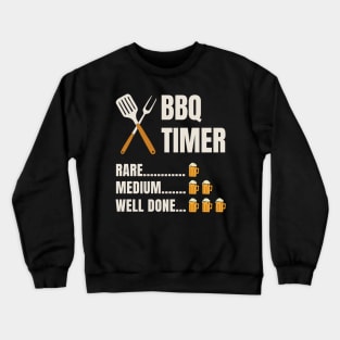 BBQ Barbeque Season Grilling Grill Master Crewneck Sweatshirt